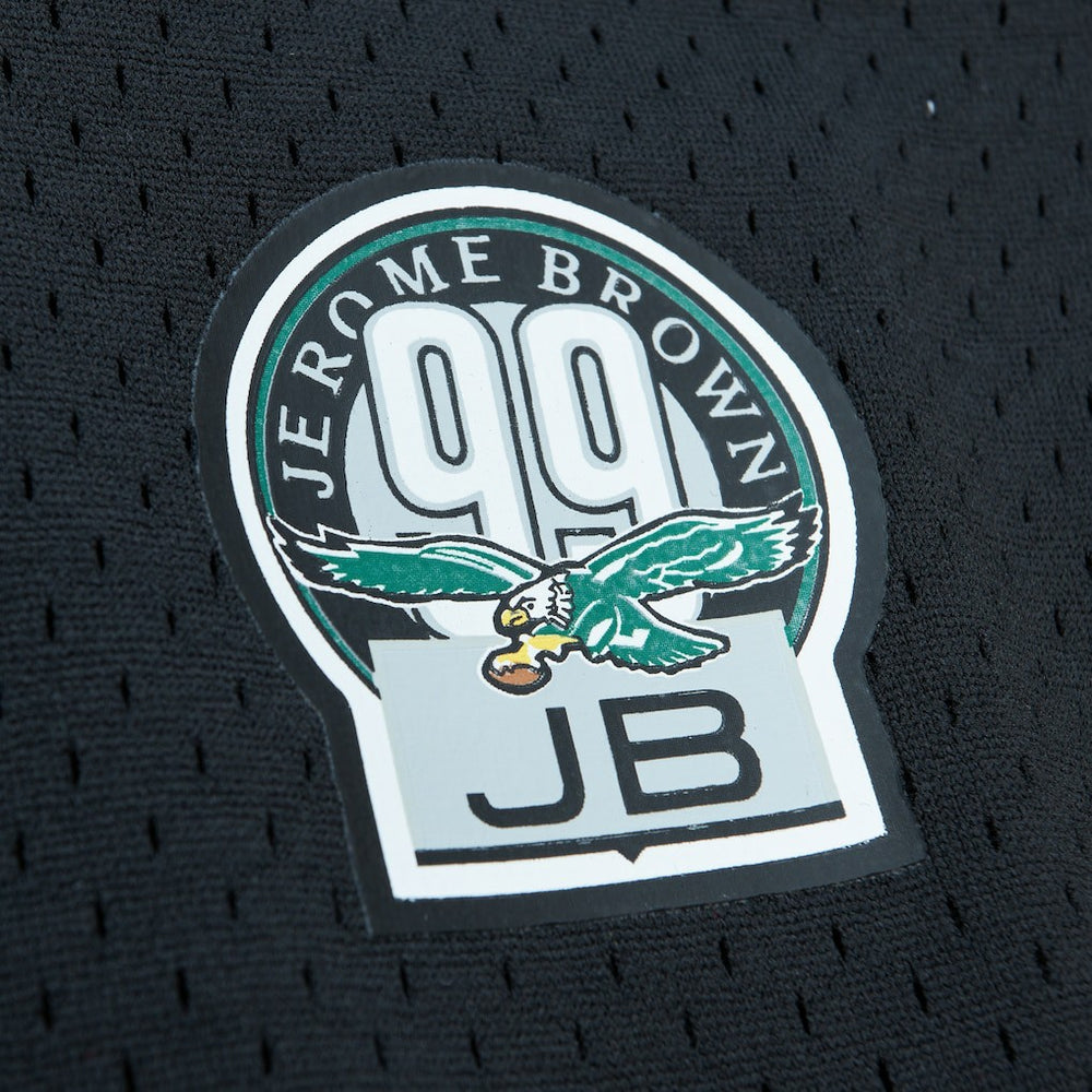 Randall Cunningham Philadelphia Eagles Retired Player Name & Number Mesh Top Black | Mitchell & Ness