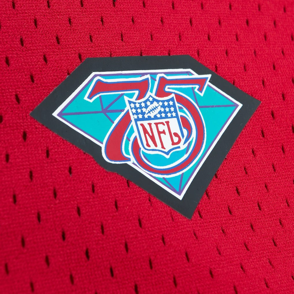 Jerry Rice San Francisco 49ers Retired Player Name & Number Mesh Top Scarlet | Mitchell & Ness
