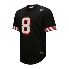 Steve Young San Francisco 49ers Retired Player Name & Number Mesh Top Black | Mitchell & Ness