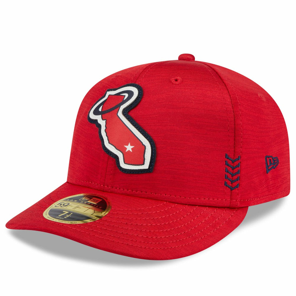 Los Angeles Angels New Era 2024 Clubhouse Low Profile 59FIFTY Fitted Hat - MLB