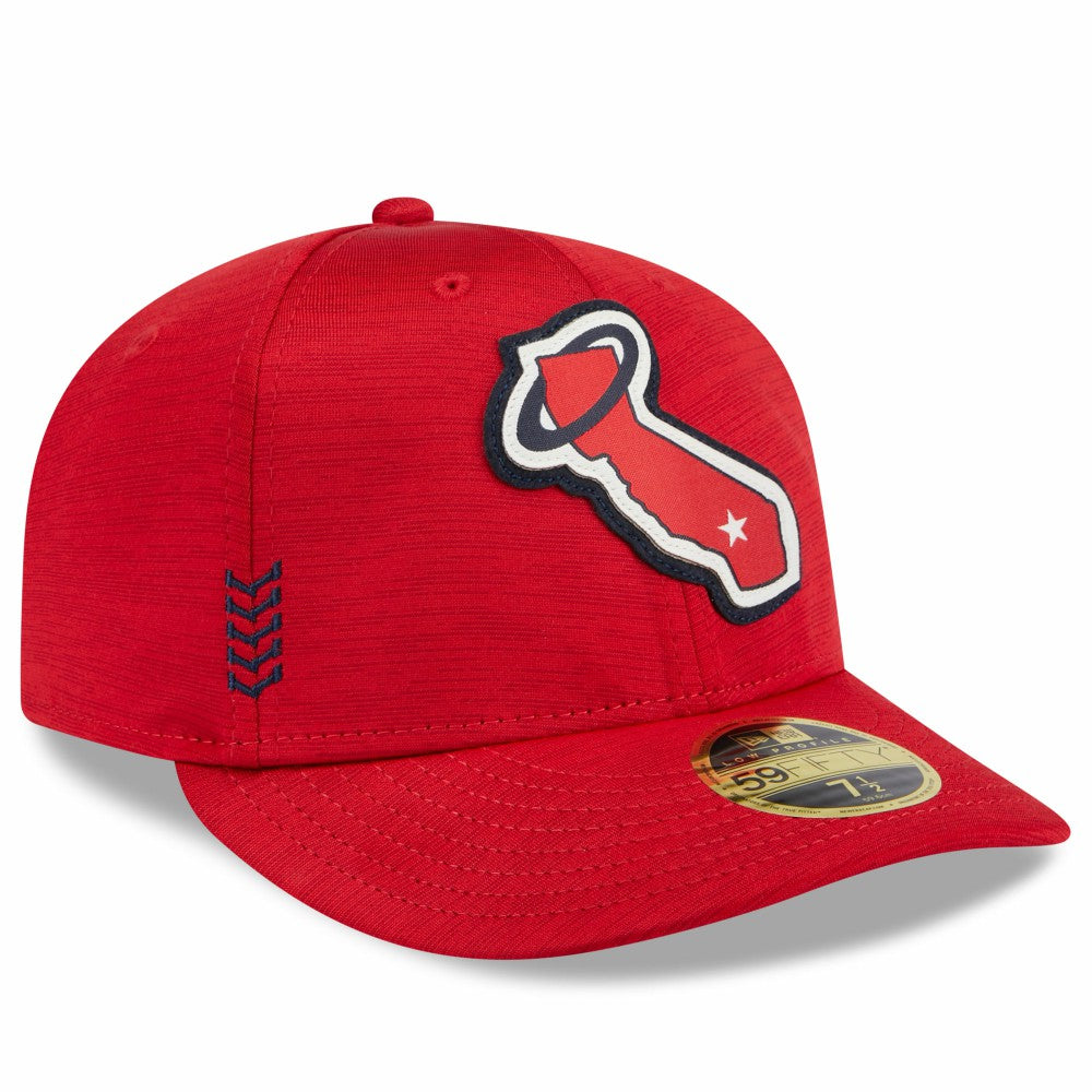 Los Angeles Angels New Era 2024 Clubhouse Low Profile 59FIFTY Fitted Hat - MLB