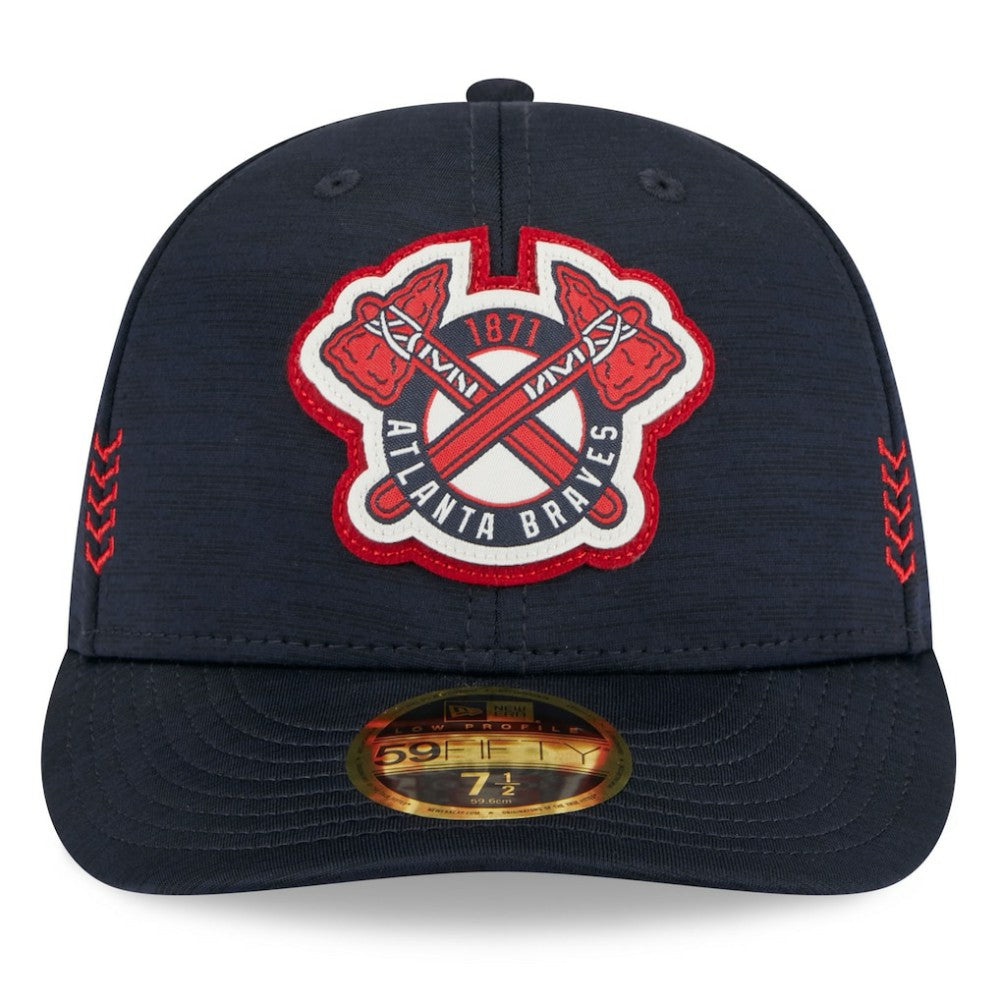Atlanta Braves New Era 2024 Clubhouse Low Profile 59FIFTY Fitted Hat - MLB