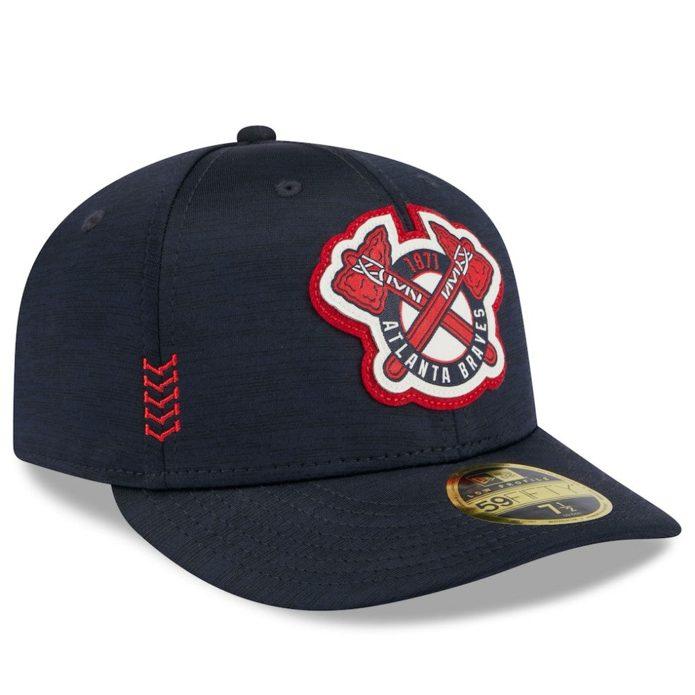 Atlanta Braves New Era 2024 Clubhouse Low Profile 59FIFTY Fitted Hat - MLB