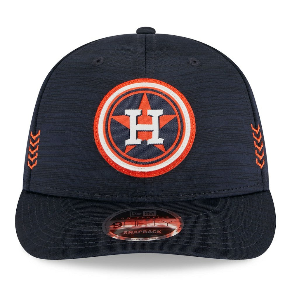 Houston Astros New Era 2024 Clubhouse Low Profile 9FIFTY Snapback Hat - MLB