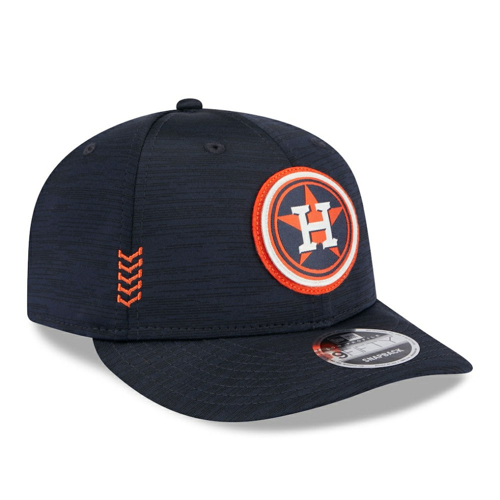 Houston Astros New Era 2024 Clubhouse Low Profile 9FIFTY Snapback Hat - MLB