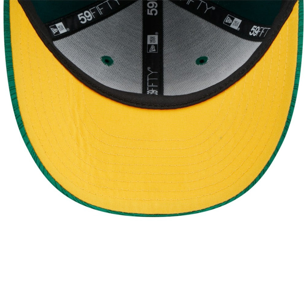 Athletics New Era 2024 Clubhouse Low Profile 59FIFTY Fitted Hat - MLB