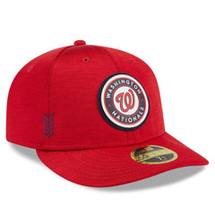 Washington Nationals New Era 2024 Clubhouse Low Profile 59FIFTY Fitted Hat - MLB