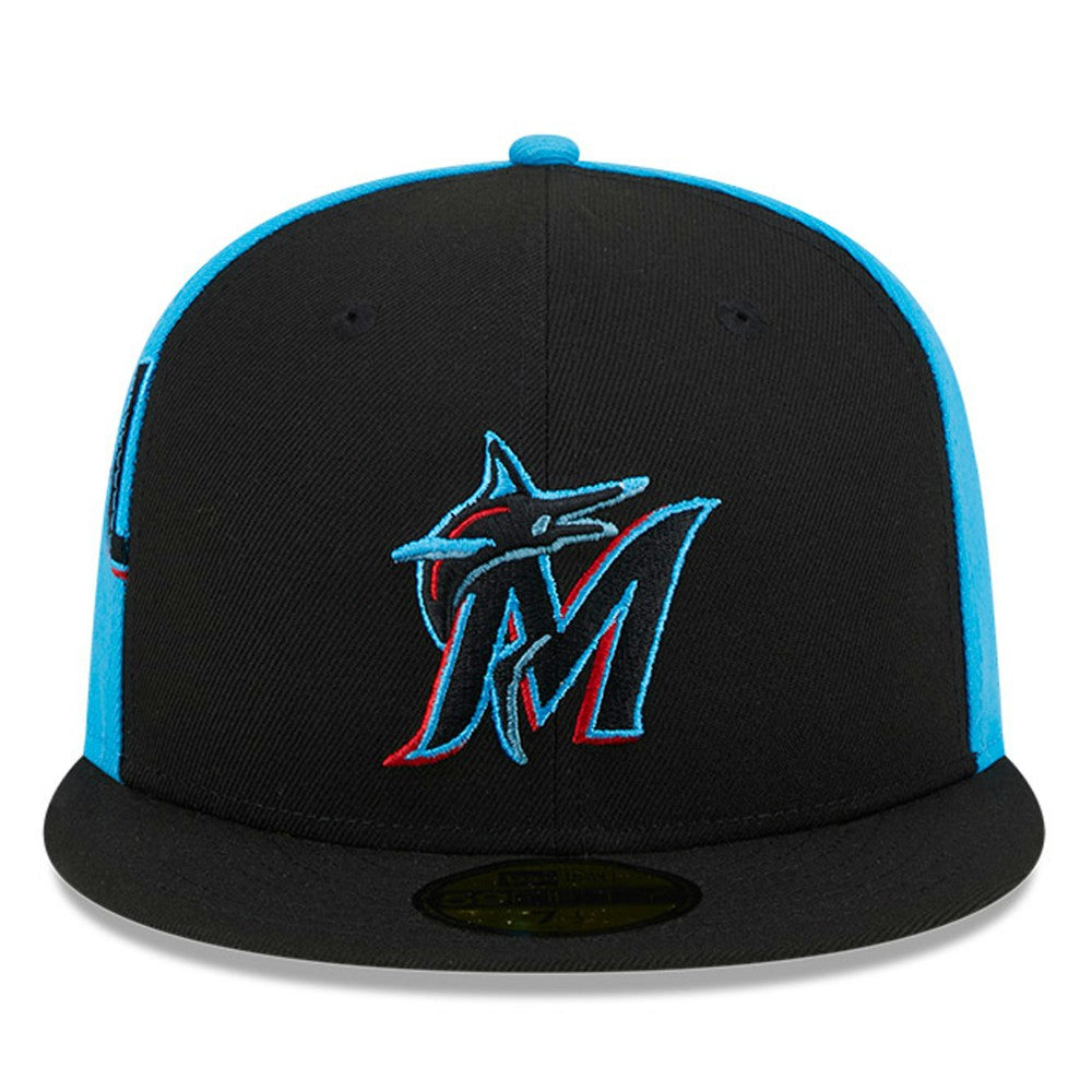 Miami Marlins New Era Gameday Sideswipe 59FIFTY Fitted Hat - MLB