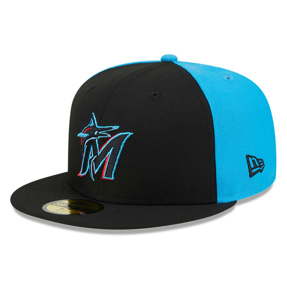 Miami Marlins New Era Gameday Sideswipe 59FIFTY Fitted Hat - MLB