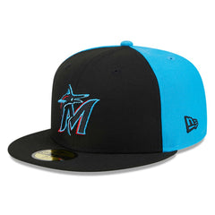 Miami Marlins New Era Gameday Sideswipe 59FIFTY Fitted Hat - MLB
