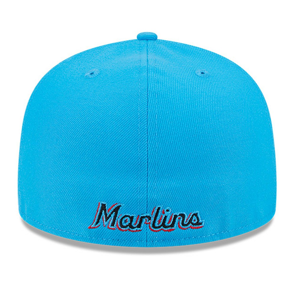 Miami Marlins New Era Gameday Sideswipe 59FIFTY Fitted Hat - MLB