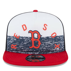 Boston Red Sox New Era Team Foam Front A-Frame Trucker 9FIFTY Snapback Hat - MLB