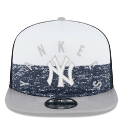 New York Yankees New Era Team Foam Front A-Frame Trucker 9FIFTY Snapback Hat - MLB