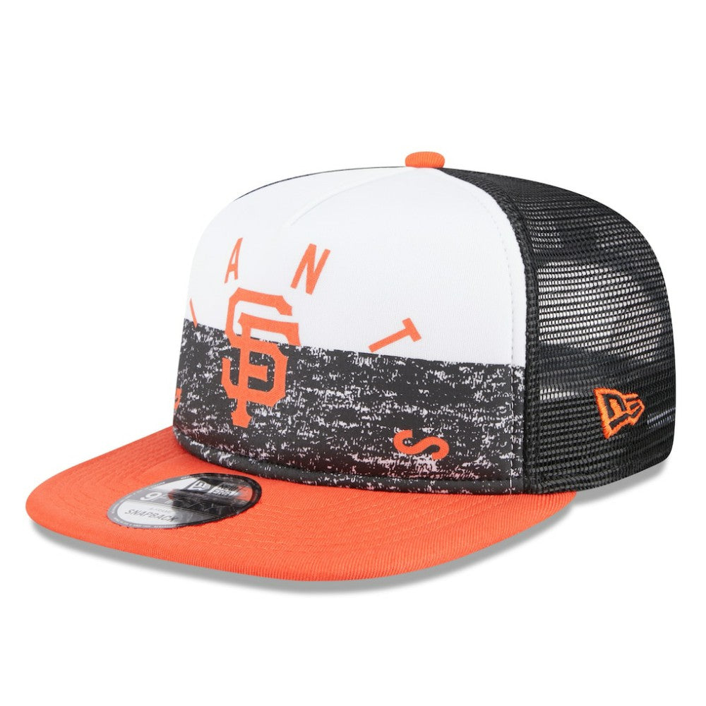 San Francisco Giants New Era Team Foam Front A-Frame Trucker 9FIFTY Snapback Hat - MLB