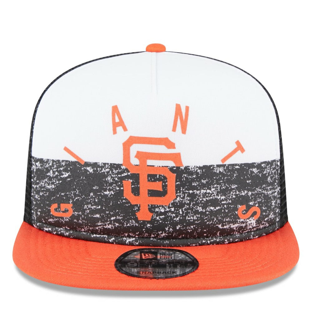 San Francisco Giants New Era Team Foam Front A-Frame Trucker 9FIFTY Snapback Hat - MLB