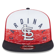 St. Louis Cardinals New Era Team Foam Front A-Frame Trucker 9FIFTY Snapback Hat - MLB