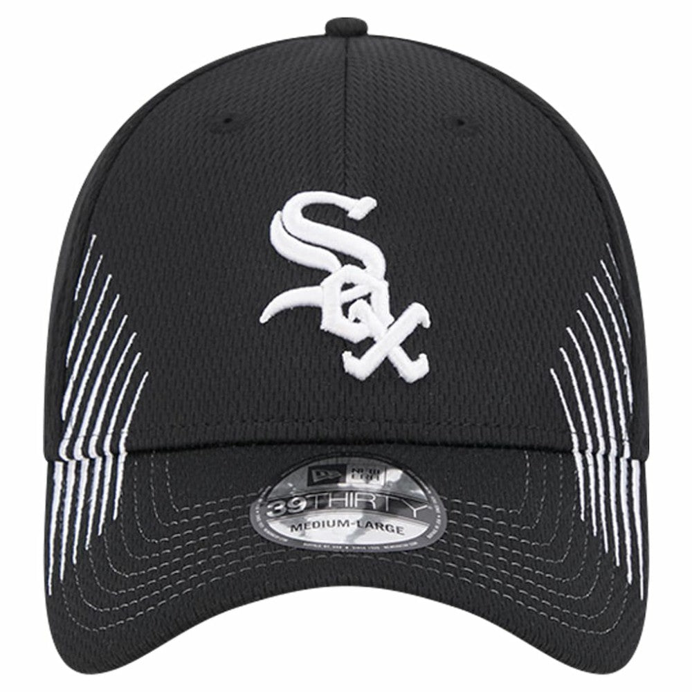 Chicago White Sox New Era Active Dash Mark 39THIRTY Flex Hat - MLB