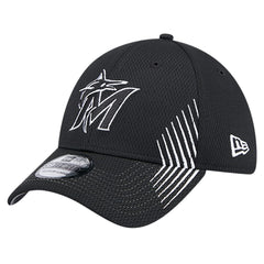 Miami Marlins New Era Active Dash Mark 39THIRTY Flex Hat - MLB