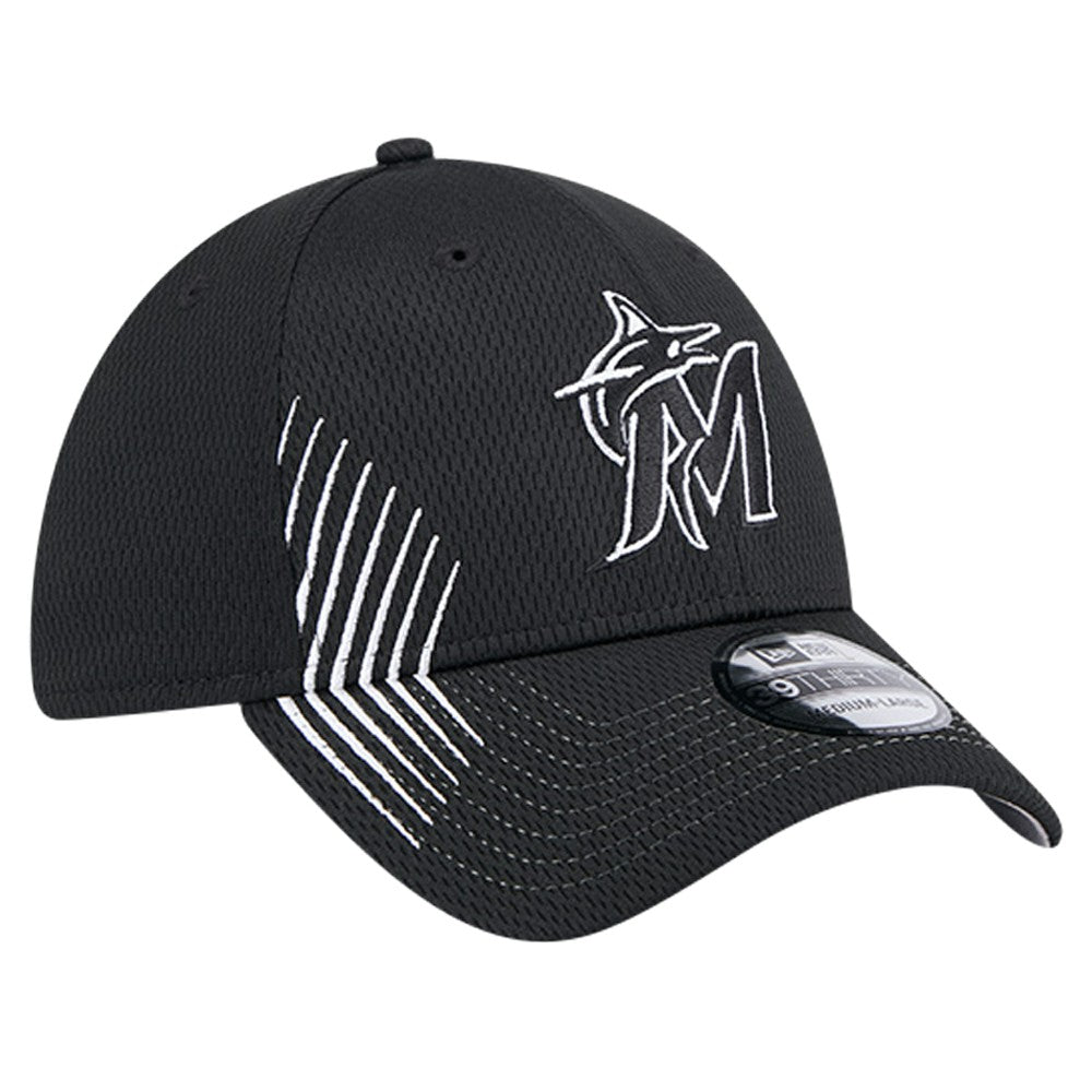 Miami Marlins New Era Active Dash Mark 39THIRTY Flex Hat - MLB