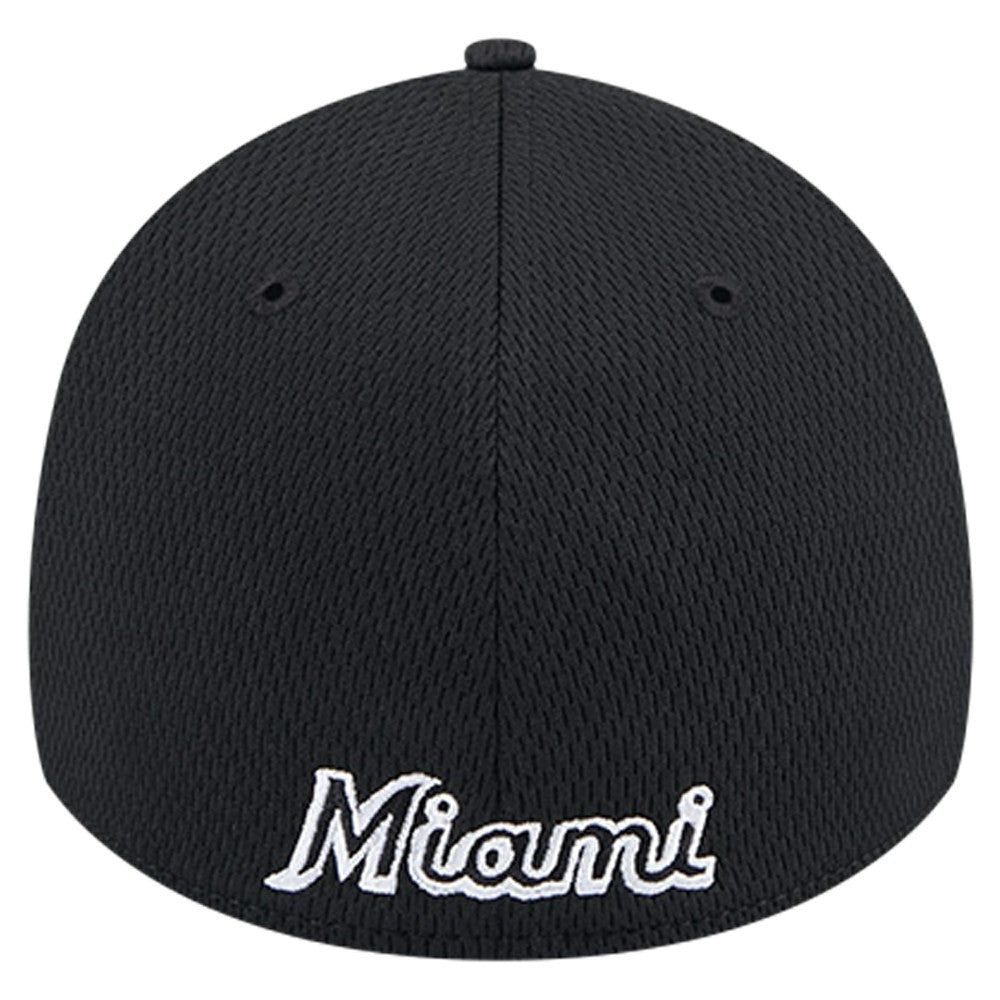 Miami Marlins New Era Active Dash Mark 39THIRTY Flex Hat - MLB