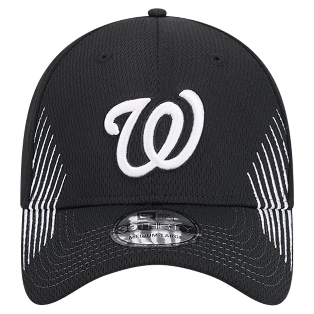 Washington Nationals New Era Active Dash Mark 39THIRTY Flex Hat - MLB