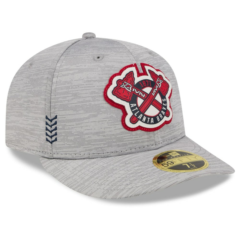 Atlanta Braves New Era 2024 Clubhouse Low Profile 59FIFTY Fitted Hat - MLB