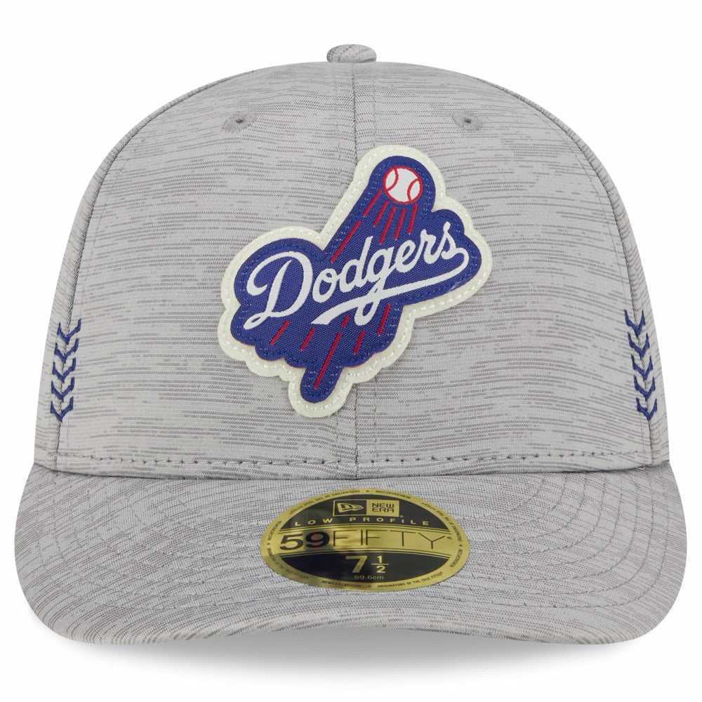 Los Angeles Dodgers New Era 2024 Clubhouse Low Profile 59FIFTY Fitted Hat - MLB