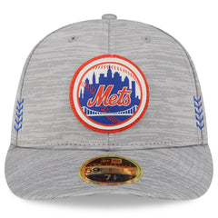 New York Mets New Era 2024 Clubhouse Low Profile 59FIFTY Fitted Hat - MLB