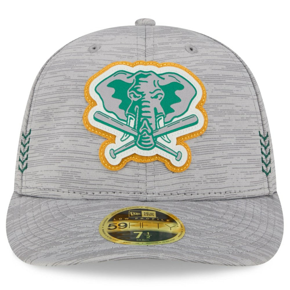 Athletics New Era 2024 Clubhouse Low Profile 59FIFTY Fitted Hat - MLB