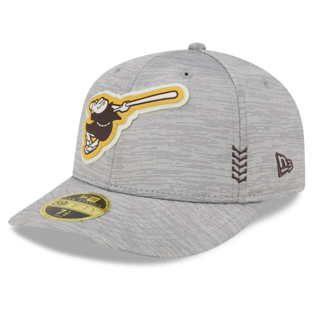 San Diego Padres New Era 2024 Clubhouse Low Profile 59FIFTY Fitted Hat - MLB