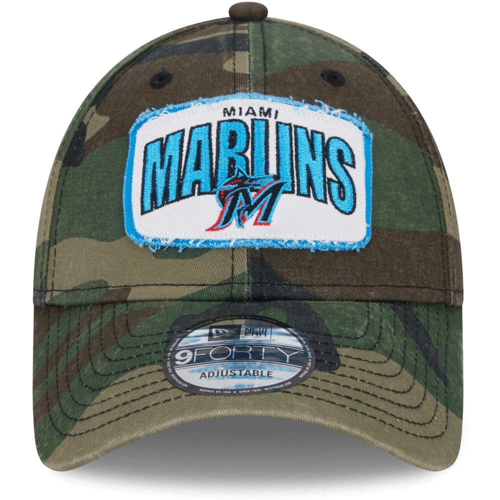 Miami Marlins New Era Gameday 9FORTY Adjustable Hat - MLB