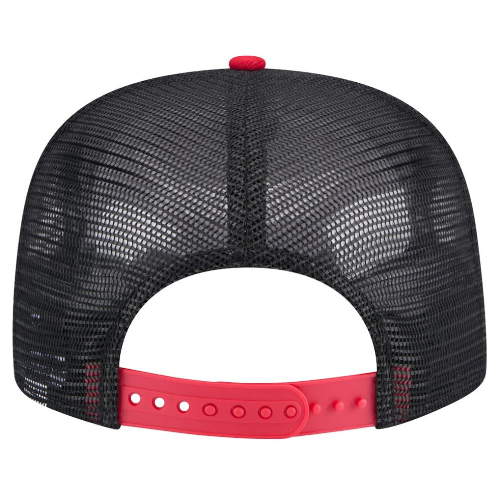 Atlanta Braves New Era Throwback Meshback Golfer Hat - MLB