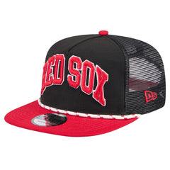 Boston Red Sox New Era Throwback Meshback Golfer Hat - MLB