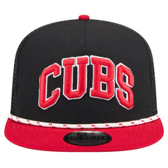 Chicago Cubs New Era Throwback Meshback Golfer Hat - MLB