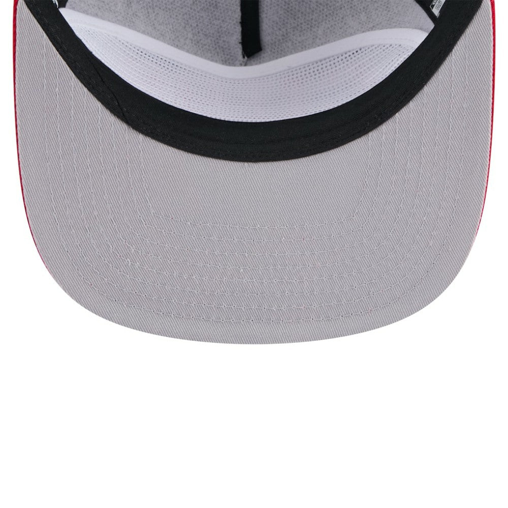 Chicago Cubs New Era Throwback Meshback Golfer Hat - MLB