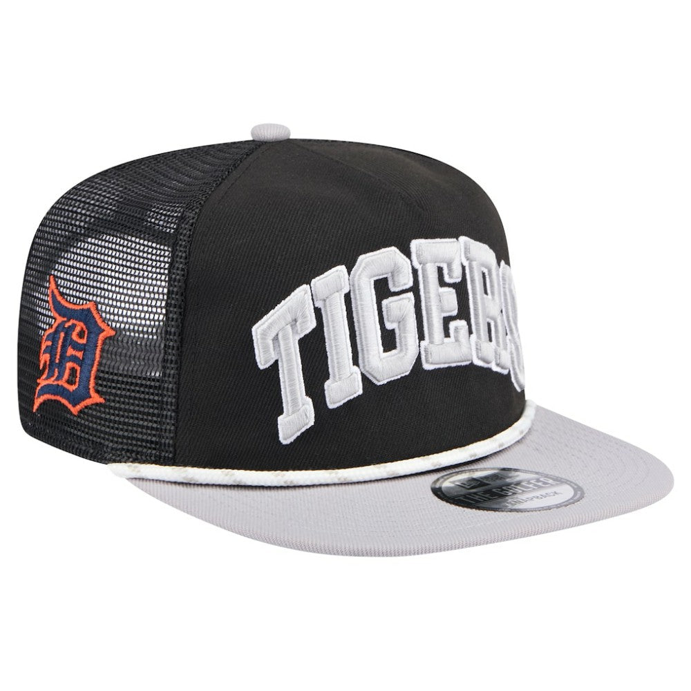 Detroit Tigers New Era Throwback Meshback Golfer Hat - MLB