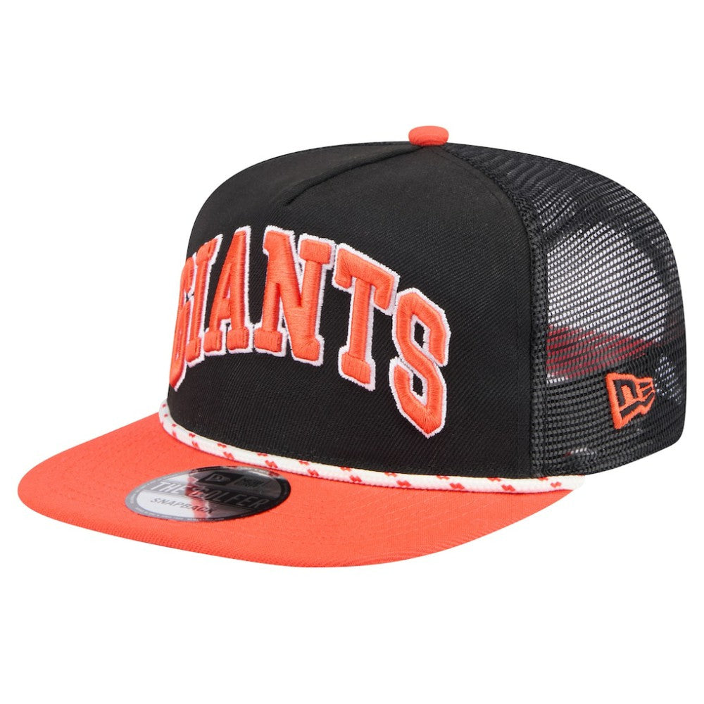 San Francisco Giants New Era Throwback Meshback Golfer Hat - MLB
