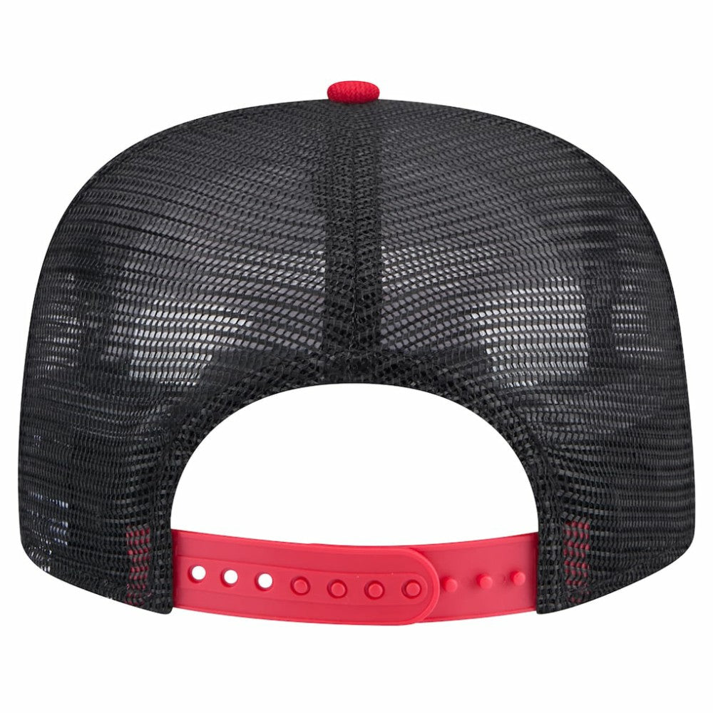 Washington Nationals New Era Throwback Meshback Golfer Hat - MLB