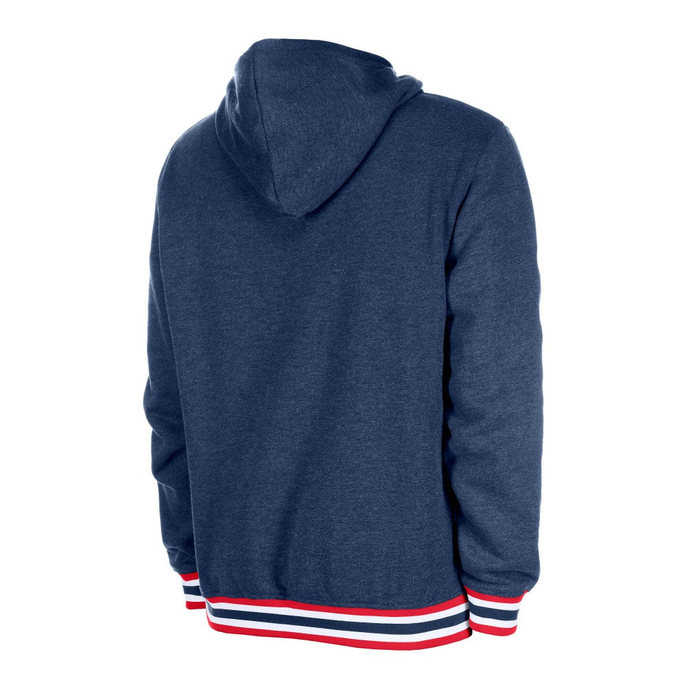 USMNT 5th & Ocean by New Era Throwback Fleece Pullover Hoodie Navy | New Era Sale