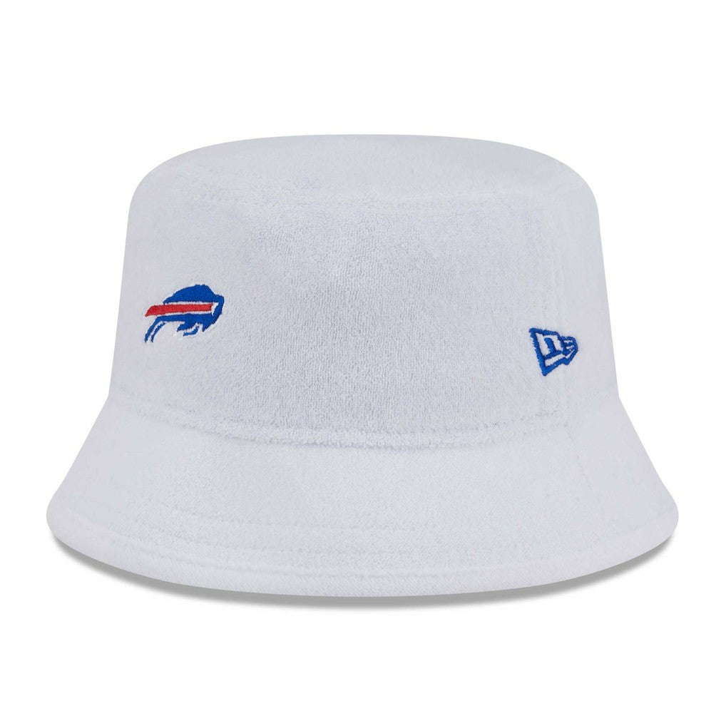 Buffalo Bills New Era Court Sport Terry Bucket Hat White | NFL