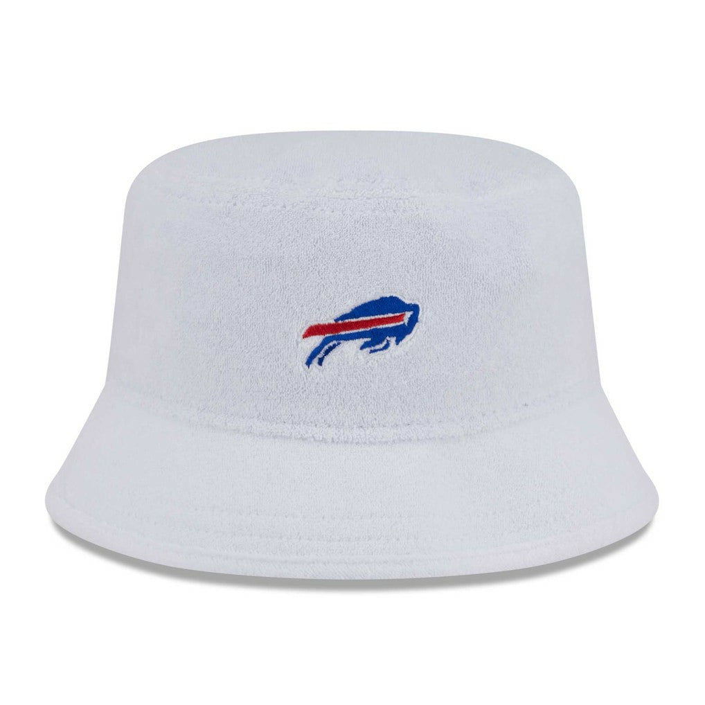 Buffalo Bills New Era Court Sport Terry Bucket Hat White | NFL