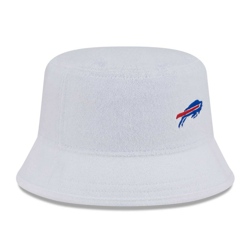 Buffalo Bills New Era Court Sport Terry Bucket Hat White | NFL