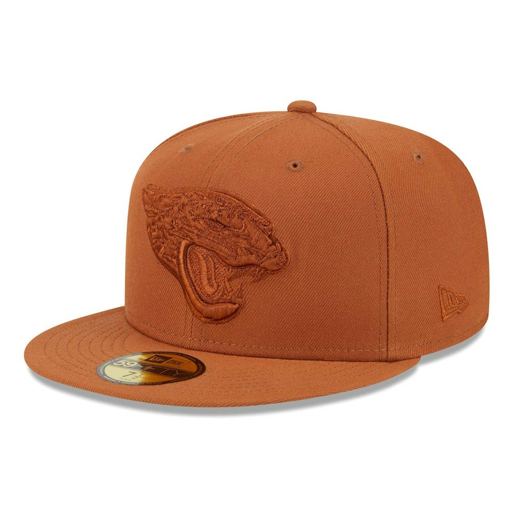 Jacksonville Jaguars New Era Color Pack 59FIFTY Fitted Hat Brown | NFL