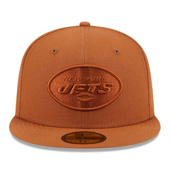 New York Jets New Era Color Pack 59FIFTY Fitted Hat Brown | NFL