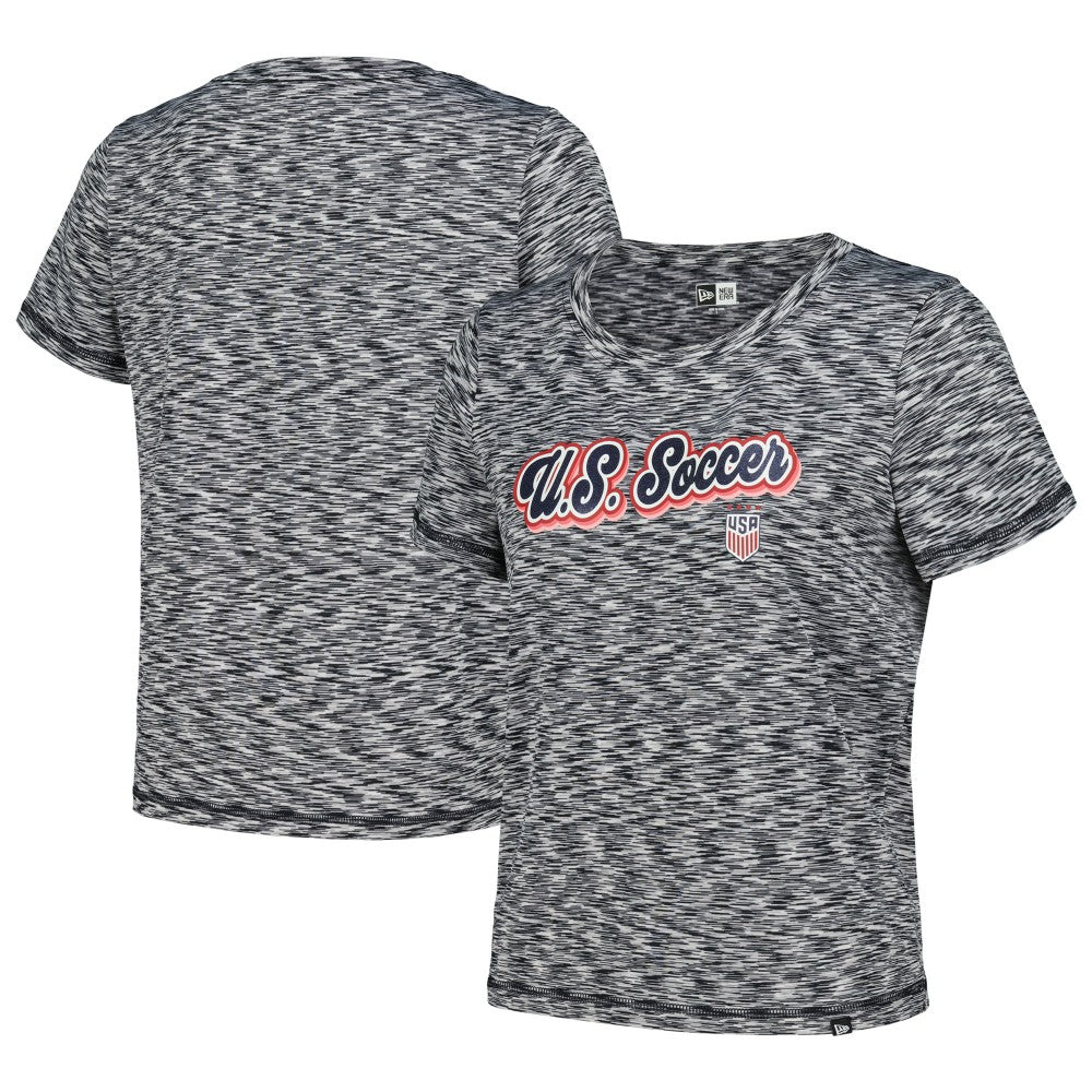 USWNT 5th & Ocean by New Era Women's Athletic T-Shirt Navy | New Era