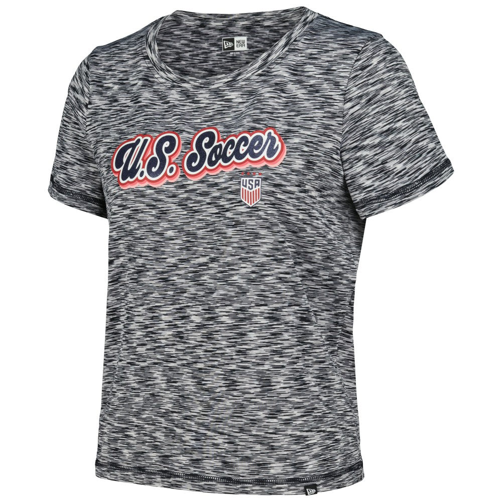 USWNT 5th & Ocean by New Era Women's Athletic T-Shirt Navy | New Era