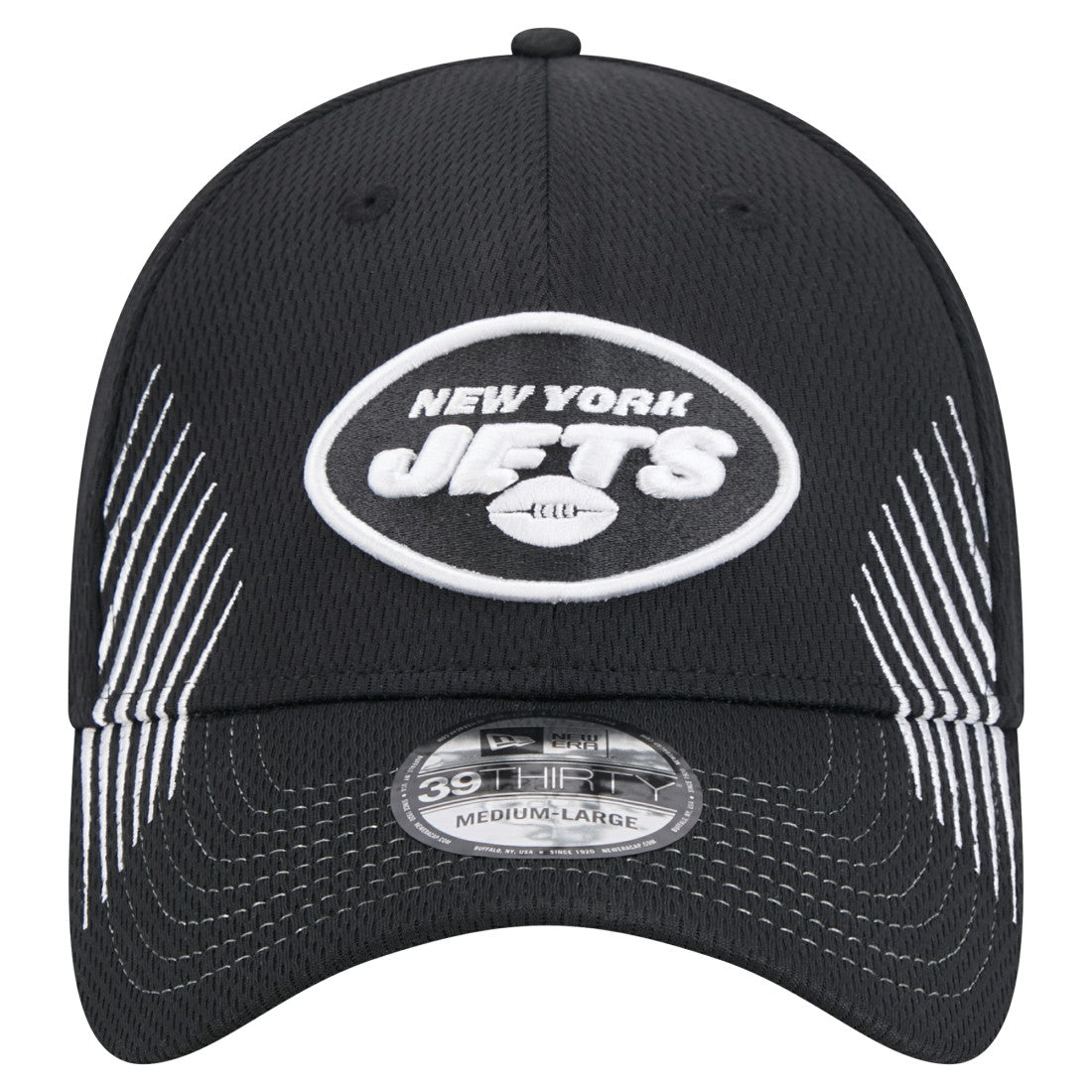 New York Jets New Era Active 39THIRTY Flex Hat Black | NFL