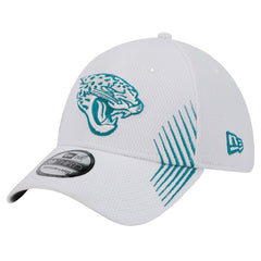Jacksonville Jaguars New Era Active 39THIRTY Flex Hat White | NFL