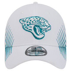 Jacksonville Jaguars New Era Active 39THIRTY Flex Hat White | NFL