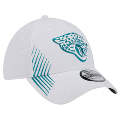 Jacksonville Jaguars New Era Active 39THIRTY Flex Hat White | NFL